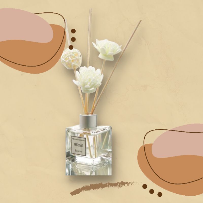 Reed Diffuser Aromatherapy Stik Rotan-Jasmin