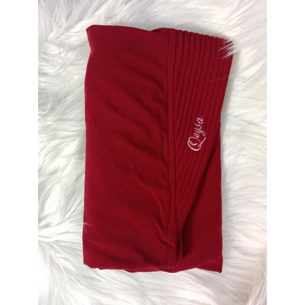 Jilbab instan Bergo instan Qeysa ORI Bergo Livia kode 154-Maroon