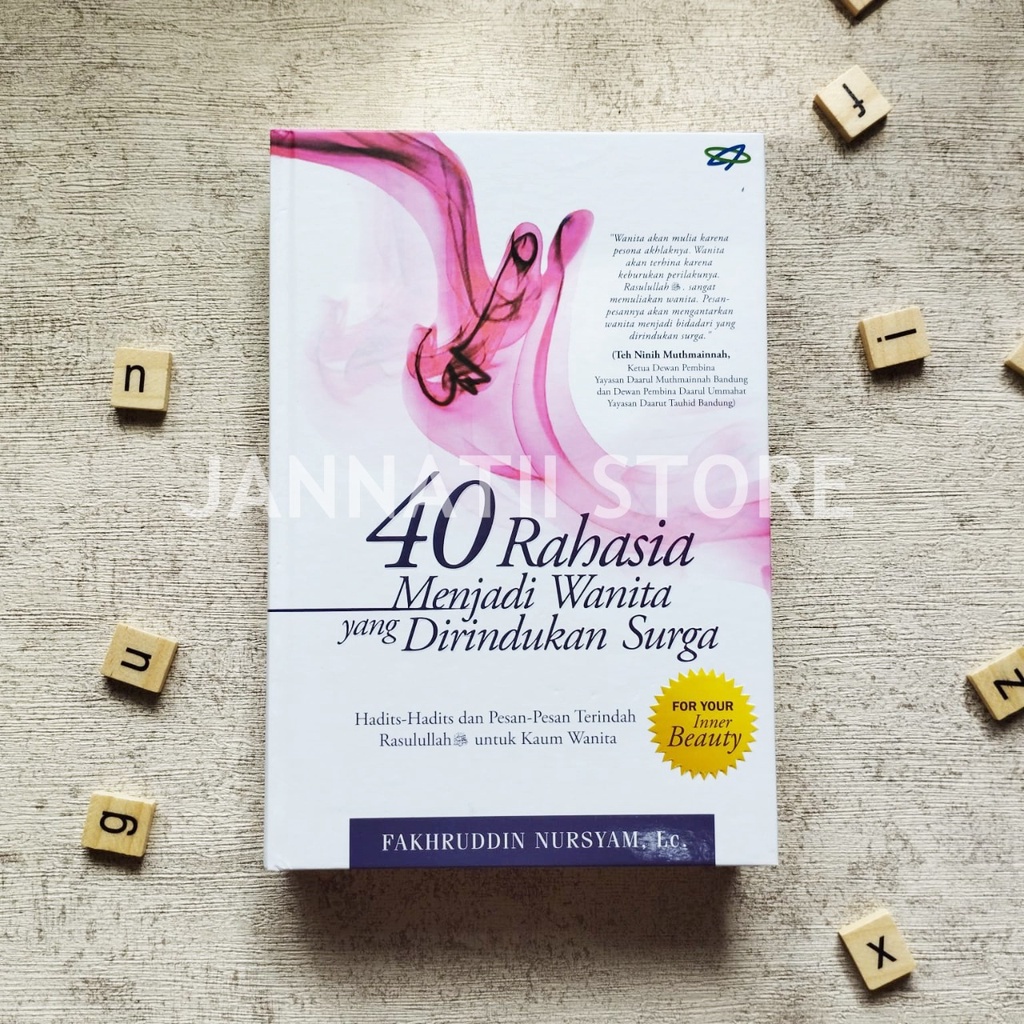 Buku 40 Rahasia Menjadi Wanita yang Dirindukkan Surga | Buku Islami