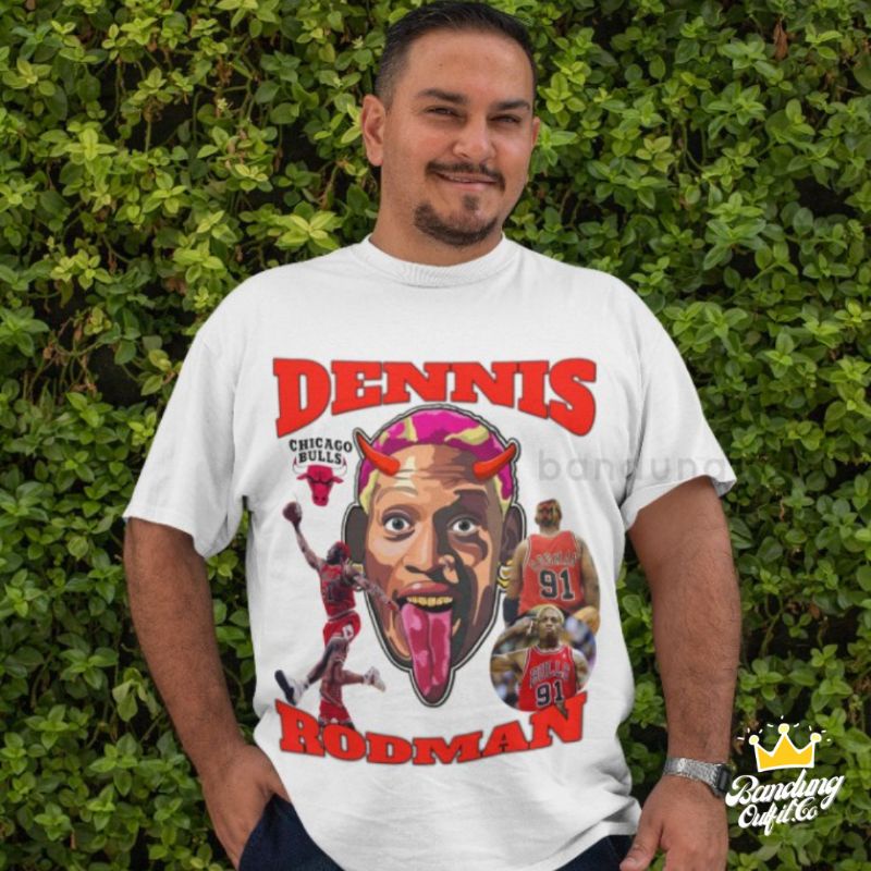 Vintage RAP TEE - GRAPHIC TEE NBA DENNIS RODMAN