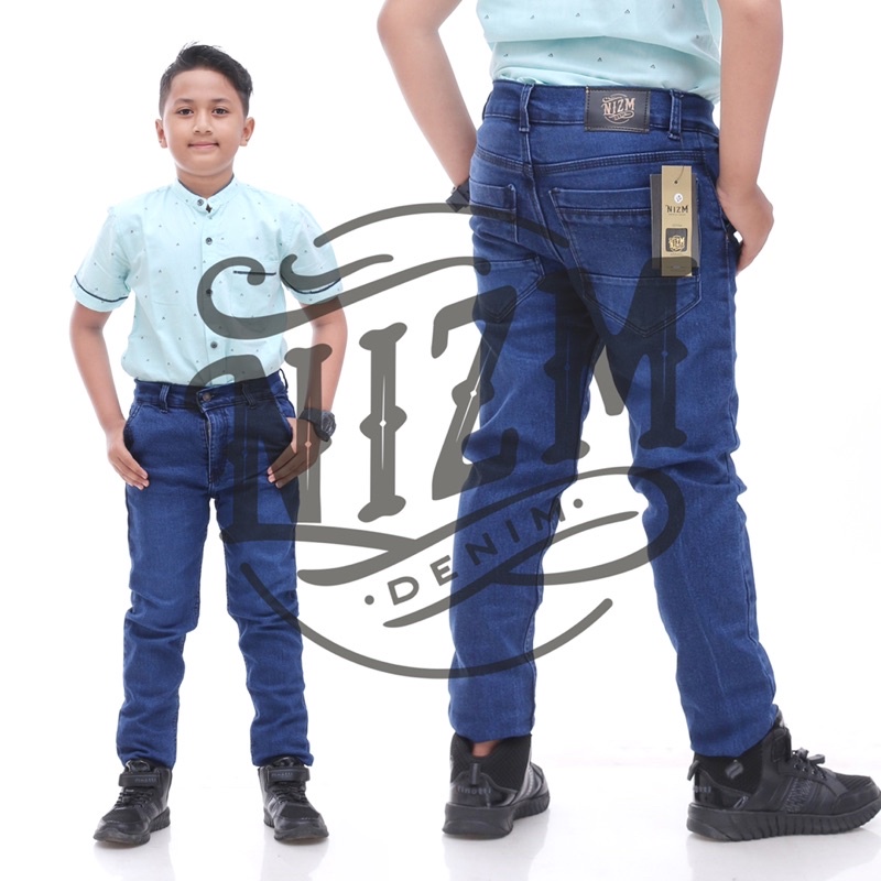 NIZMDENIM CELANA JEANS ANAK LAKI - LAKI USIA 1-15 TAHUN TERBARU TERLARIS MURAH