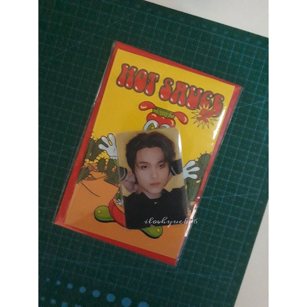pop up card hot sauce haechan *lil damage