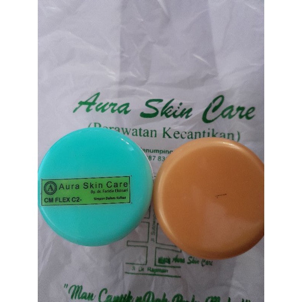 Aura skincare cream malam dan pagi