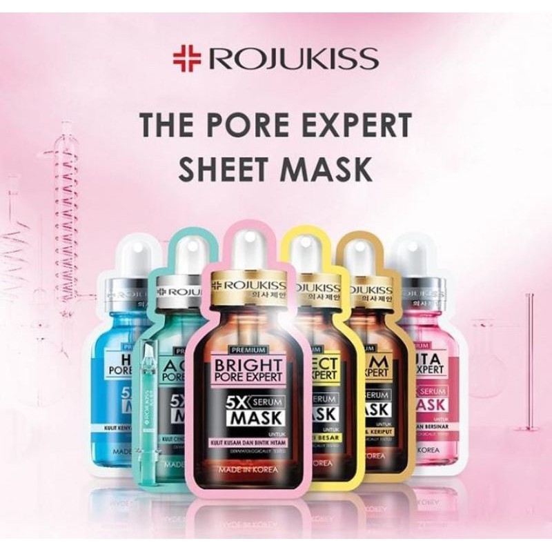 Rojukiss Pore Expert 5X Serum Sheet Mask