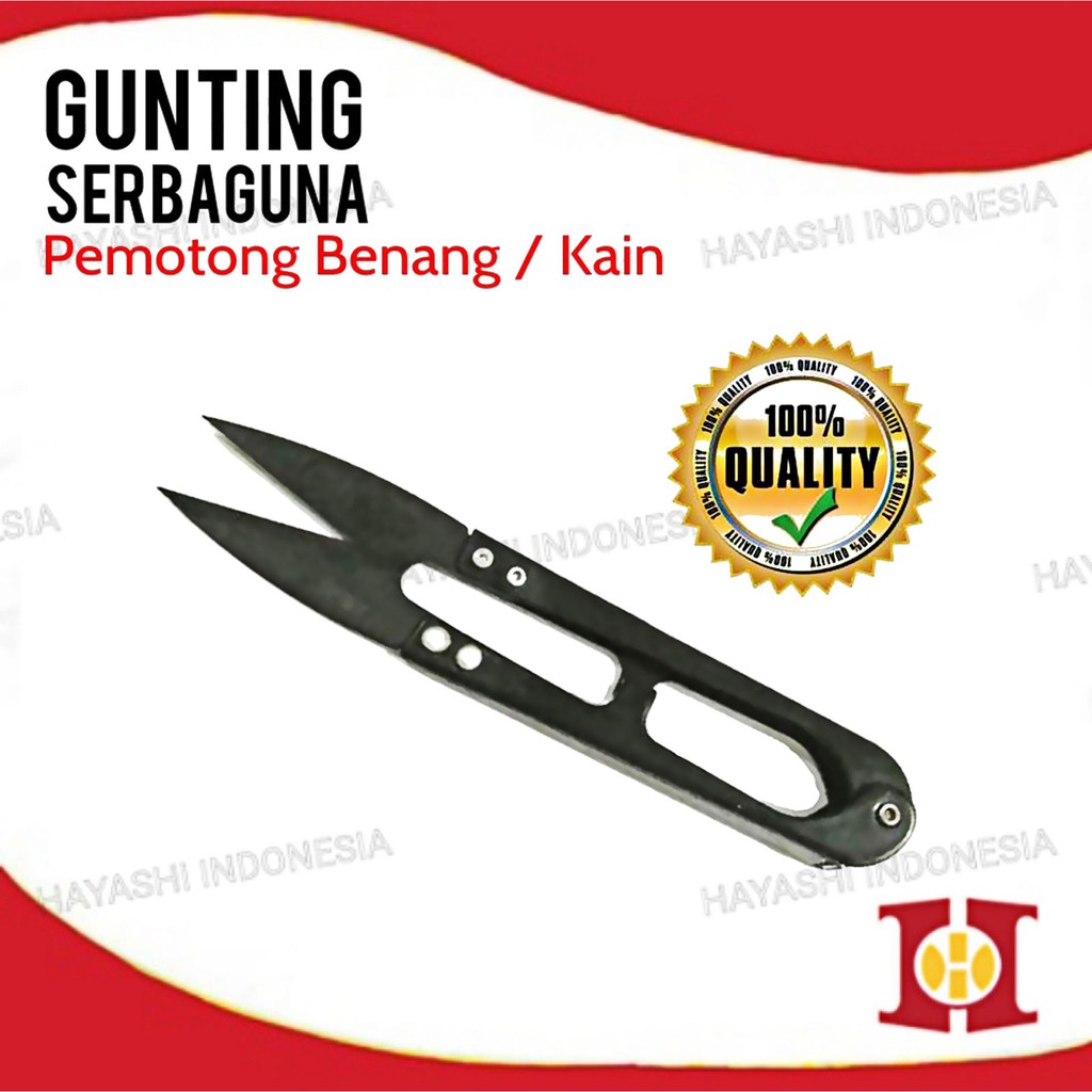 Gunting Pemotong Potong Benang Kain Bahan Cekris-5pcs