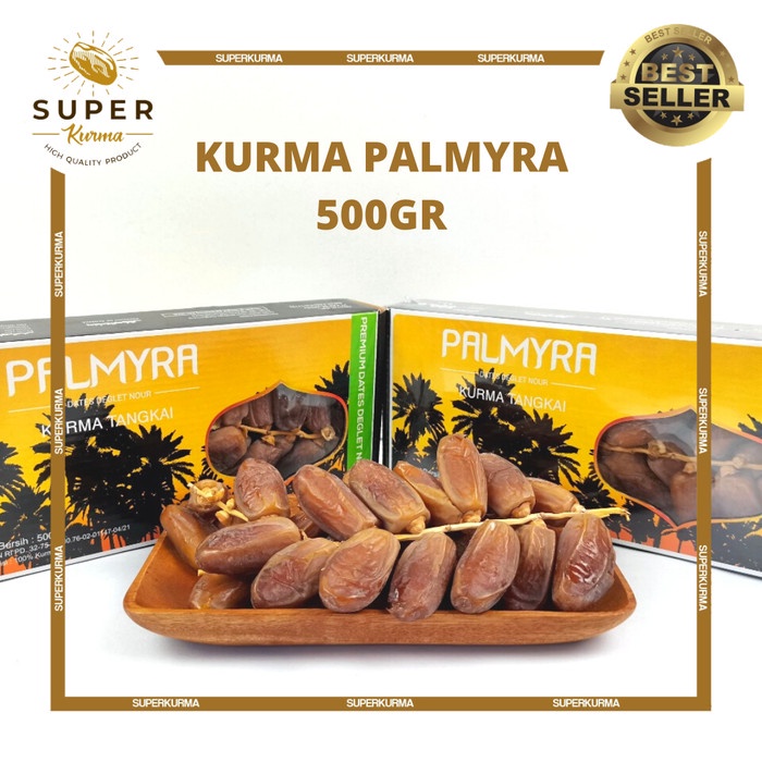 

KURMA TUNIS TANGKAI PALMYRA 500 GR