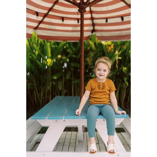 Bohopanna Bohobaby Kimi Short Top / Atasan Anak / Pakaian Anak Bahan Rajut / Baju Balita Lucu