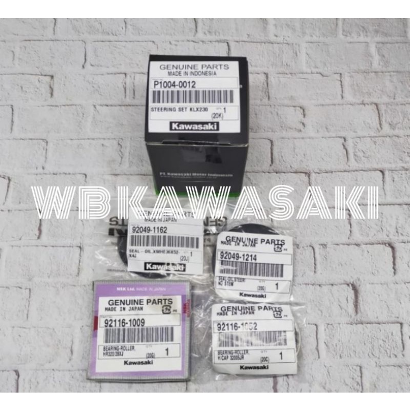 BEARING KOMSTIR SET KLX 230 KLX 230 R ORIGINAL