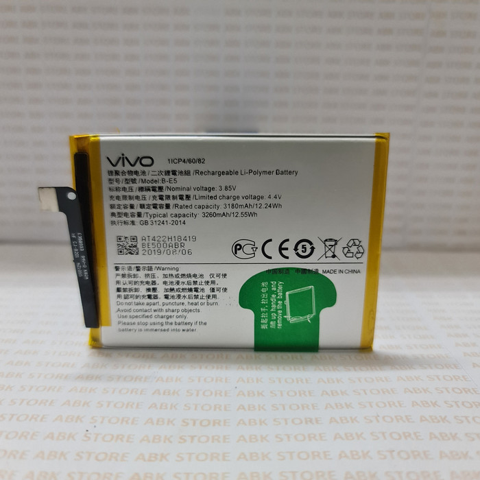 Batre Baterai Battery Vivo Y81 BE5 | Y83 B-E5 Original