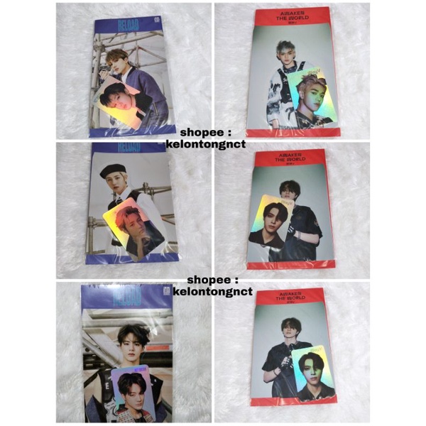 STANDEE HOLO ATW AWAKEN THE WORLD WAYV HENDERY LUCAS