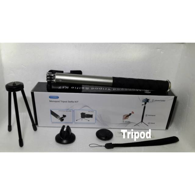 Monopod Tripod Selfie Kit Aluminium High Quality