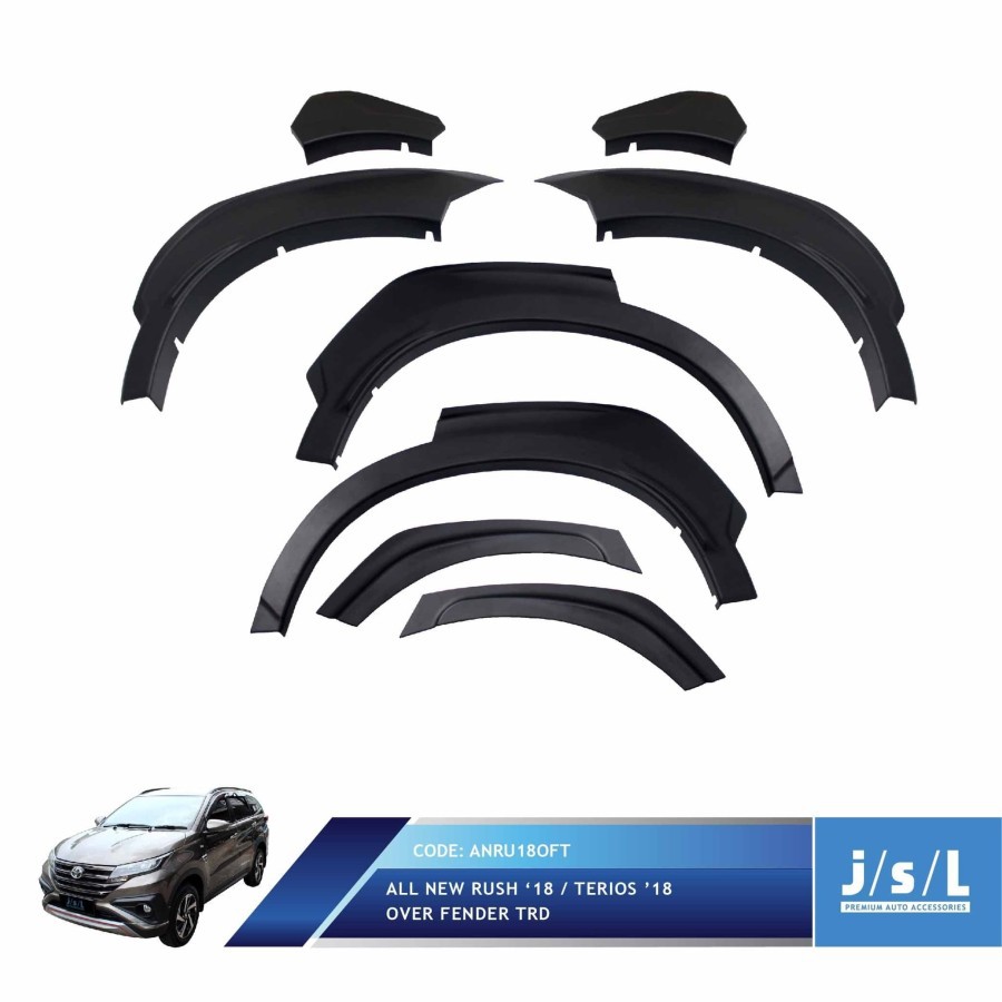 Over Fender All New Rush 2018 Black