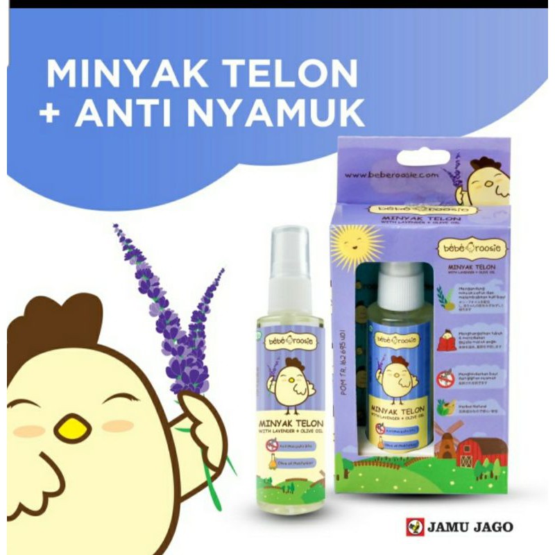 Bebe Roosie Minyak Telon With Lavender + Olive Oil