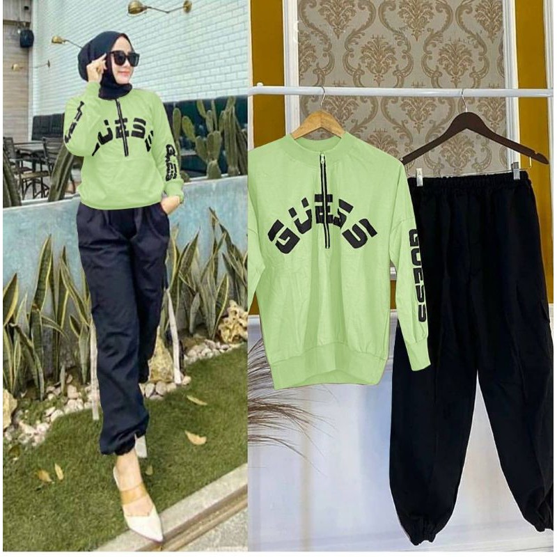 SETELAN BAJU WANITA MUSLIMAH/setelan wanita muslim terbaru2020/setelan baju celana wanita muslim