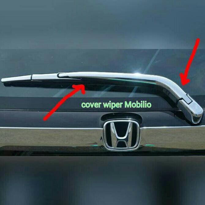 Aksesoris Cover Wiper Belakang Mobilio Chrome