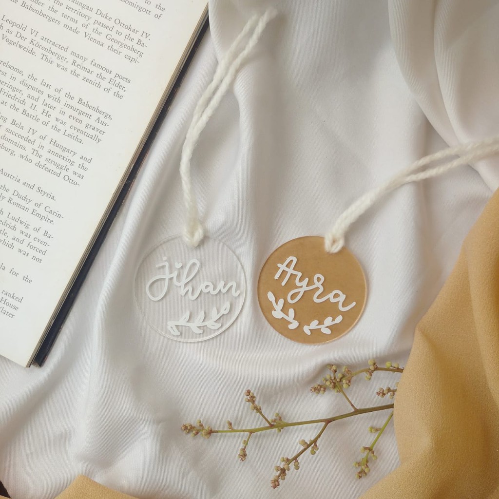 

Acrylic Tag / Tag Akrilik