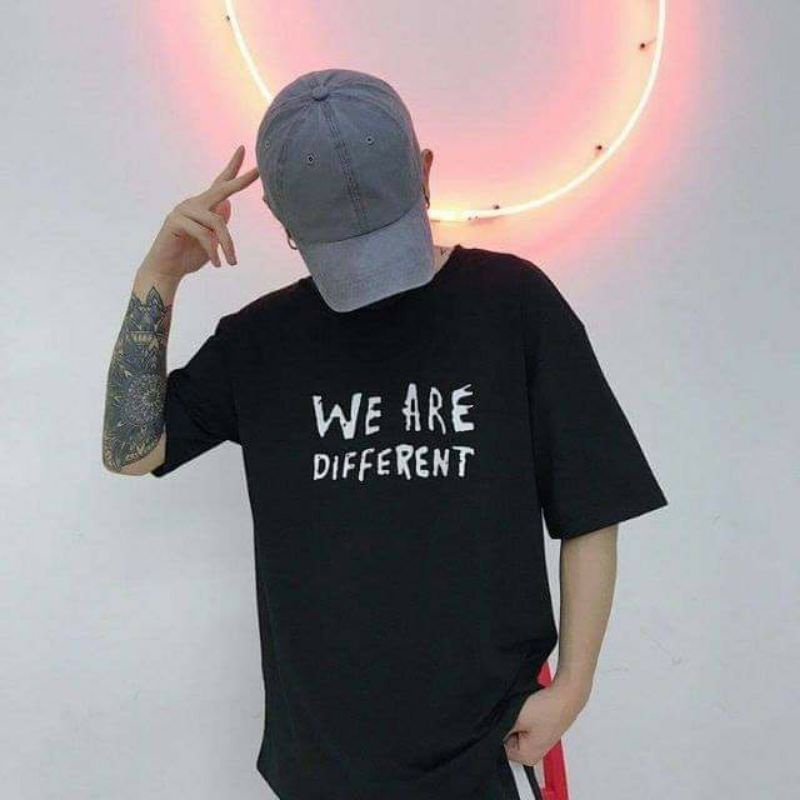 M - XXXXXL(6XL) T-SHIRT/KAOS WE ARE DIFFERENT JUMBO BIGSIZE PRIA WANITA KATUN COMBED