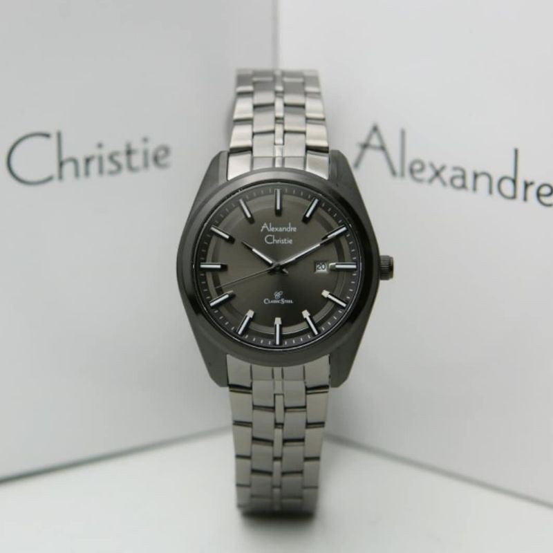 Jam Tangan Alexander Christie Wanita Full Black ac8637