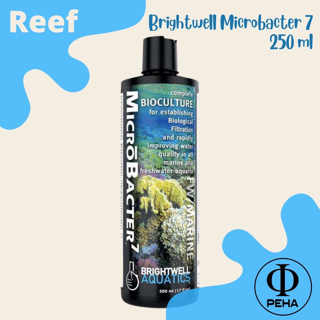 MicroBacter7 Brightwell MB7 - Bakteri Penurun Nitrate Phosphate 250 ml Microbacter 7