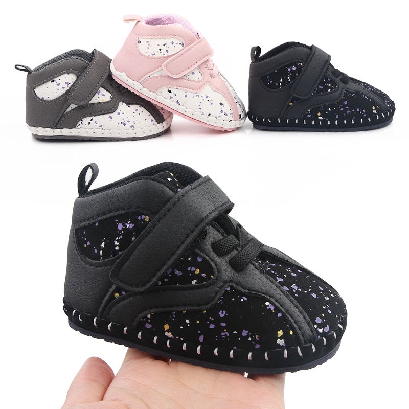 Sepatu Prewalker Bayi Perempuan - Sepatu Bayi Lucu Cantik Alas Sol Karet S1208