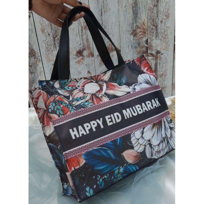 HEI LEI TOTEBAG PRINTING MS GLOW &amp; TOTEBAG EID MUBARAK