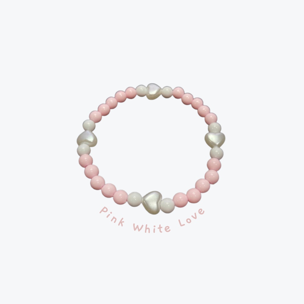 READY STOCK | gelang manik manik | beads bracelet | gelang korea | gelang murah | love series | gelang couple