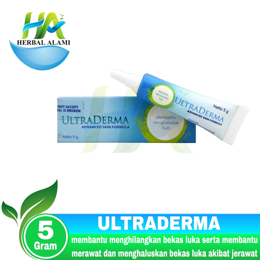 Ultraderma Advanced Skin Formula 5g - Menghilangkan Bekas Jerawat Luka