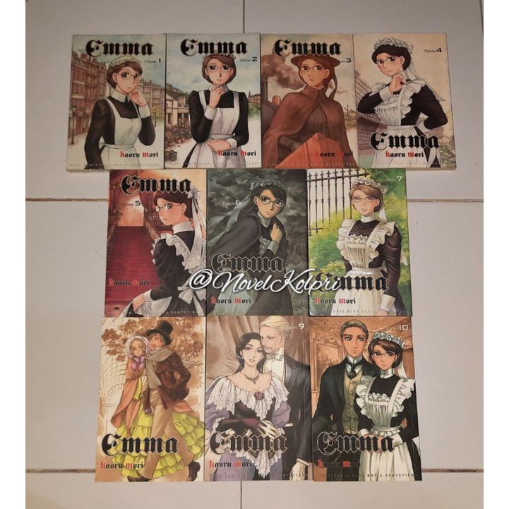 Komik Emma 1-10 Tamat - Kaoru Mori