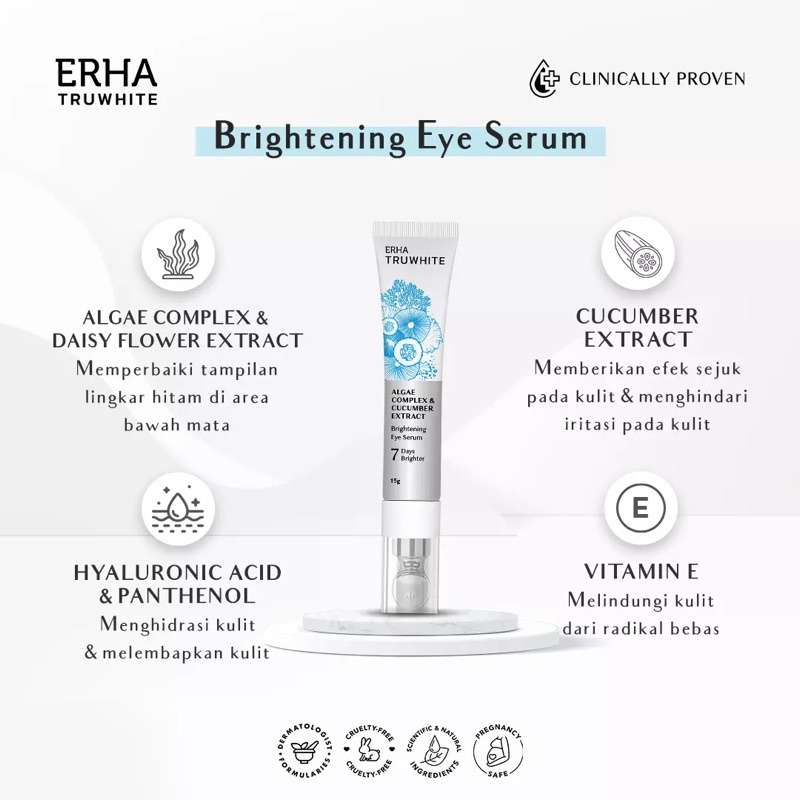 ERHA TRUWHITE BRIGHTENING EYE SERUM