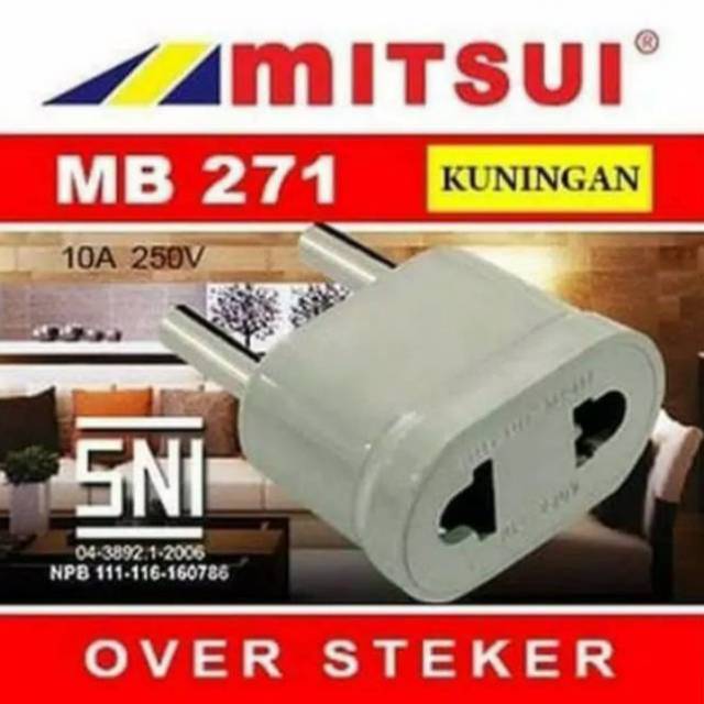 OVER STEKER GEPENG OVERSTEKER MITSUI SAMBUNGAN GEPENG KE BULAT 271