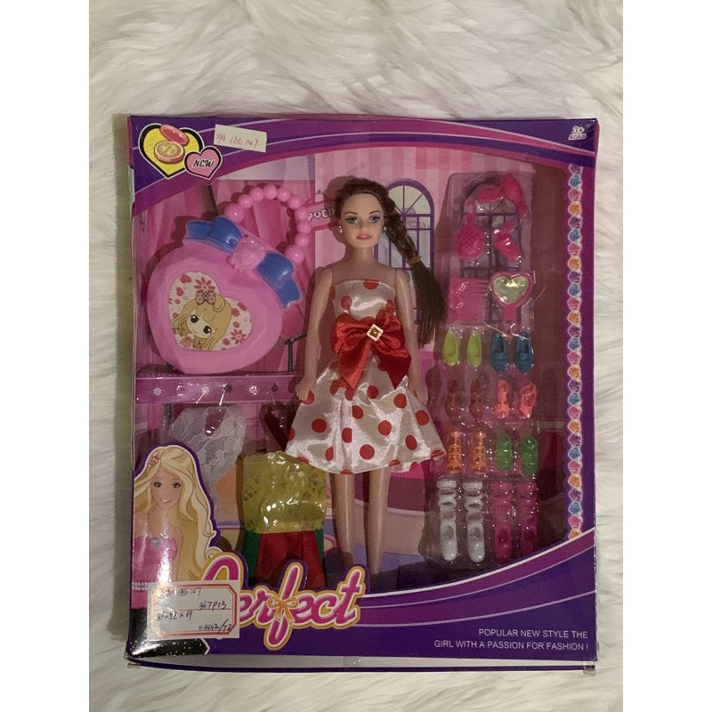 Boneka Barbie Shoes set / Mainan Boneka Barbie / Mainan Boneka / Mainan Anak / Boneka Lucu -kekinian