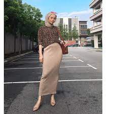 ROK SPAN KNITT PREMIUM/ROK SPAN RAJUT HIGH QUALITY/SPAN PANJANG KNITT