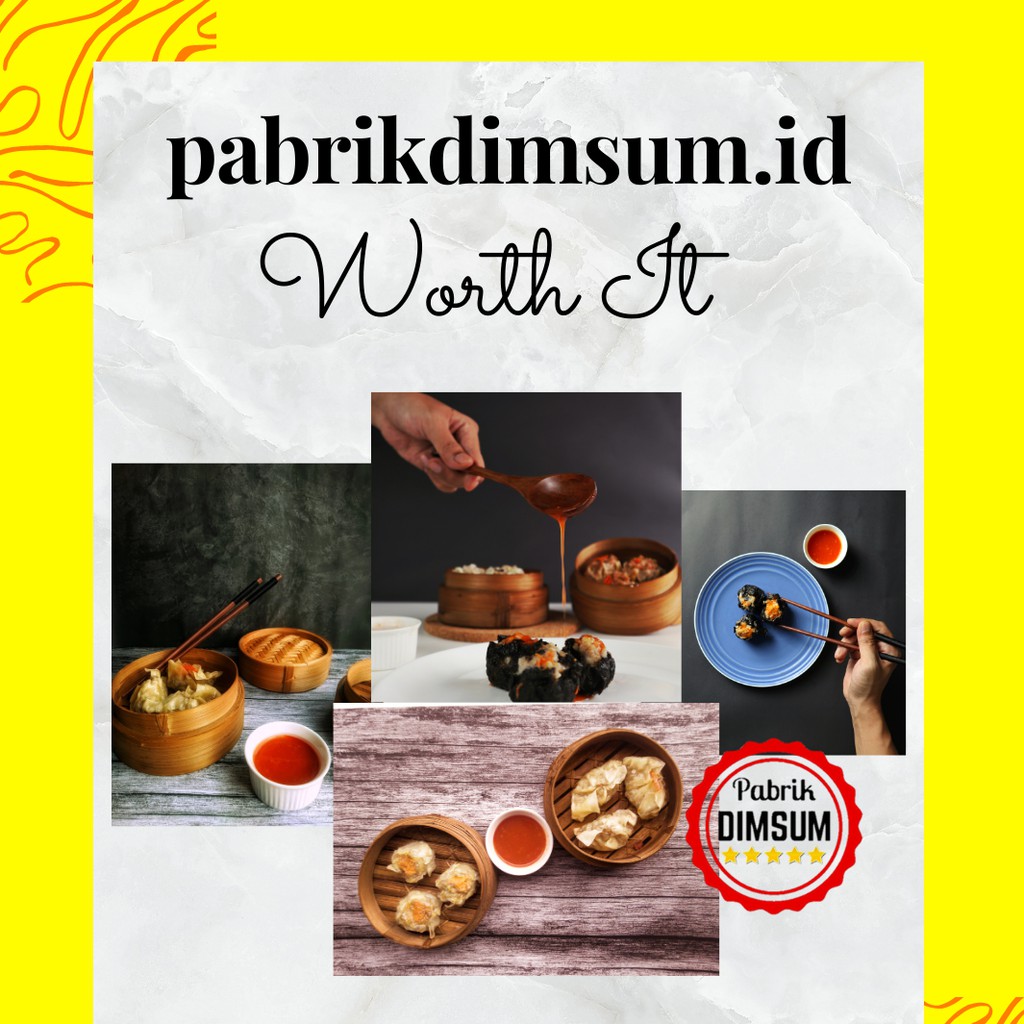 Pabrik Dimsum Harga SATUAN (MINIMAL 100 PCS)