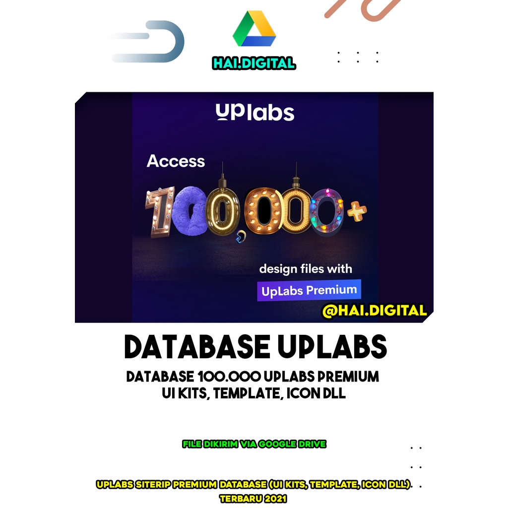 Jual Database 100.000 Uplabs Premium UI Kits, Template, Icon Dll | Shopee  Indonesia