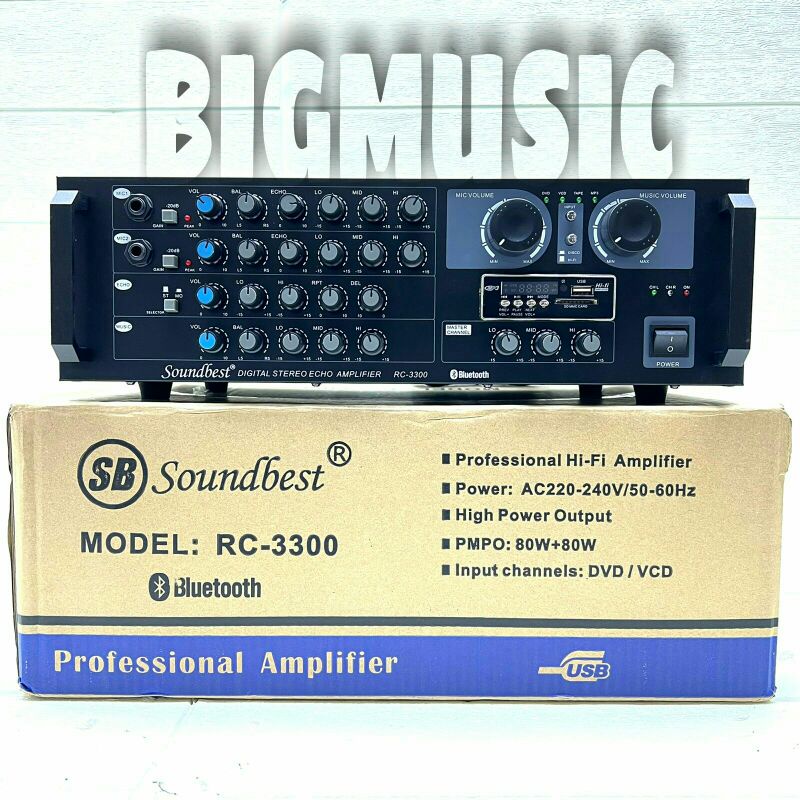 Amplifier Karaoke Soundbest RC 3300 Bluetooth