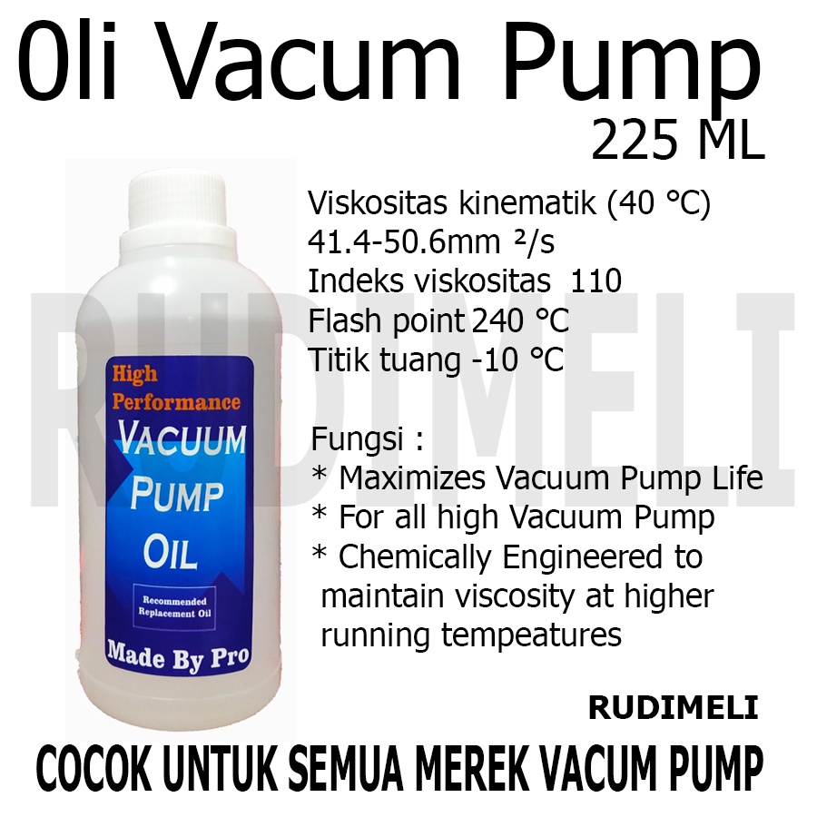 OLI VACUM PUMP OIL VACUUM PUMP