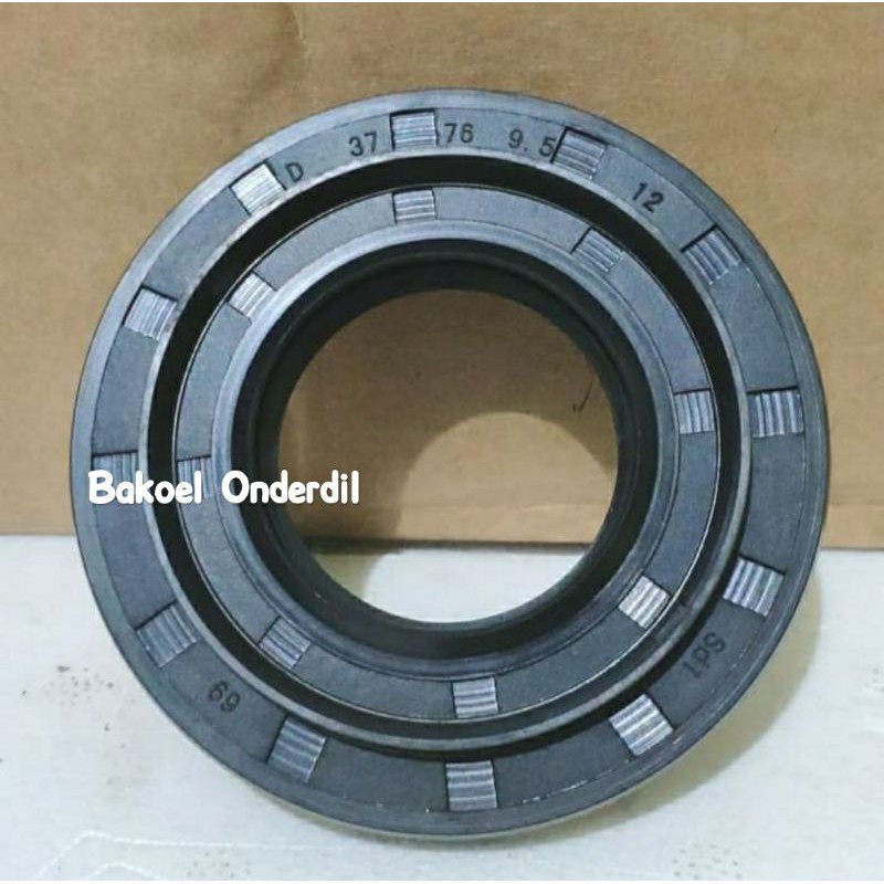 SEAL BEARING 37x76x9.5/12 MESIN CUCI FRONT LOADING