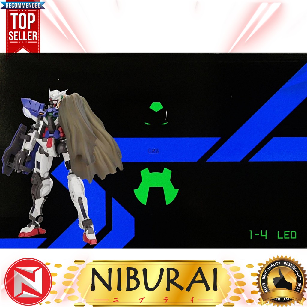 1/100 MG Hobby Star Gundam Exia 4 in 1 R1, R2, R3 LED