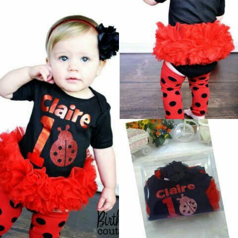 Bodysuit Ruffle + Leg warmer+ Bandana 3in1 Baju Anak Lucu Dress Anak Lucu