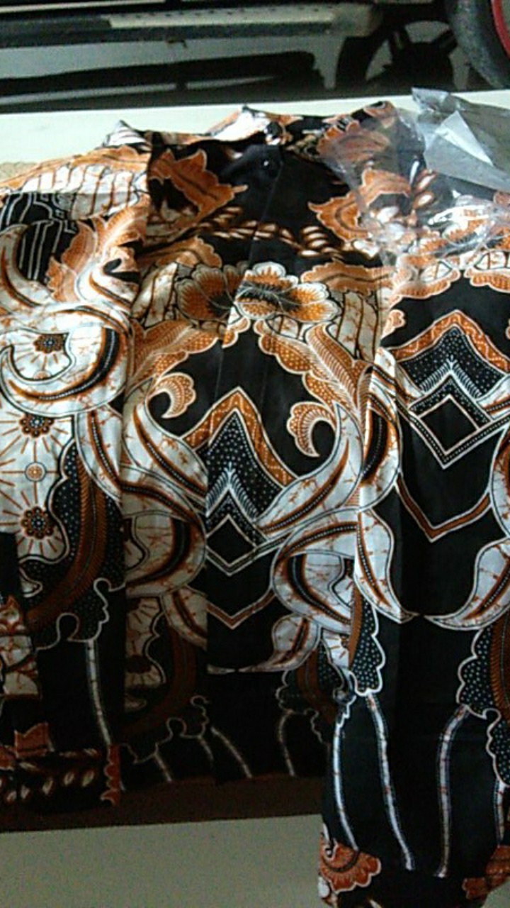 Batik Couple Gamis Soga Primisima Kode 2572 Gamis Baru Firju