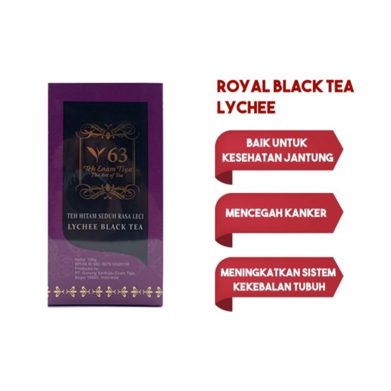 

Teh 63 Royal Black Tea Lychee