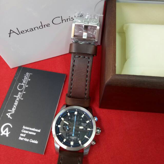 Jam Tangan Analog Pria Alexandre Christie Ac 6270 MC All Silver