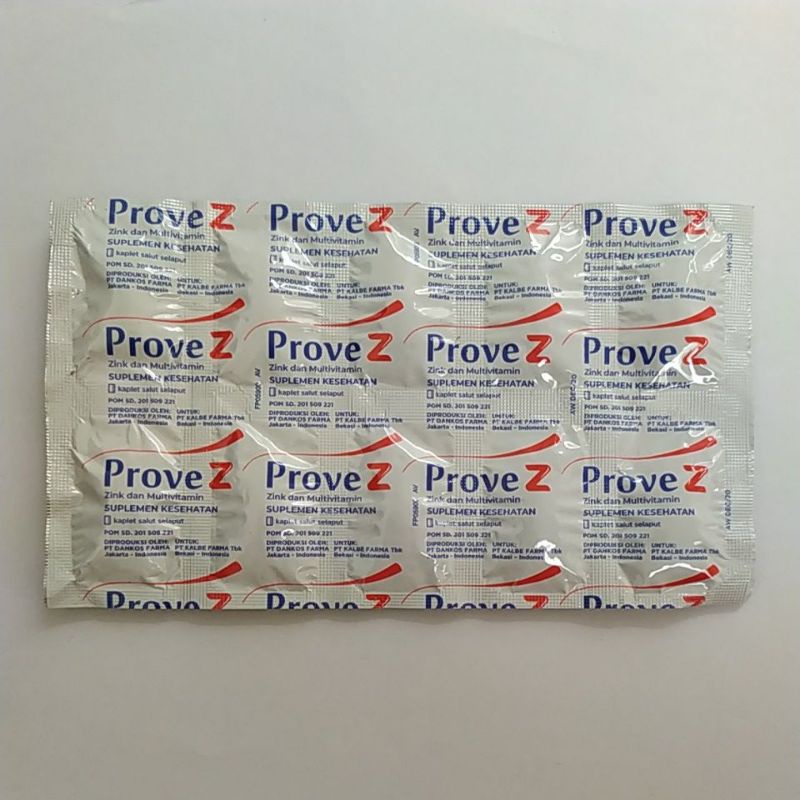 Prove Z, Zink dan Multivitamin