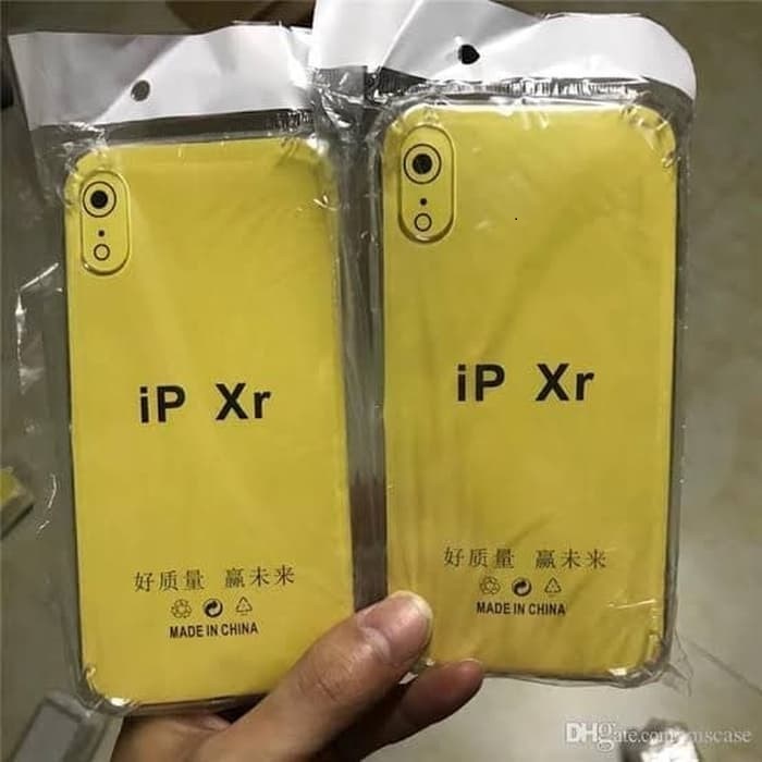 IPHONE X XS XR XS MAX XSMAX CASE SOFTCASE ANTI CRACK BENING CLEAR BUMPER ANTICRACK SILIKON BENING SOFT