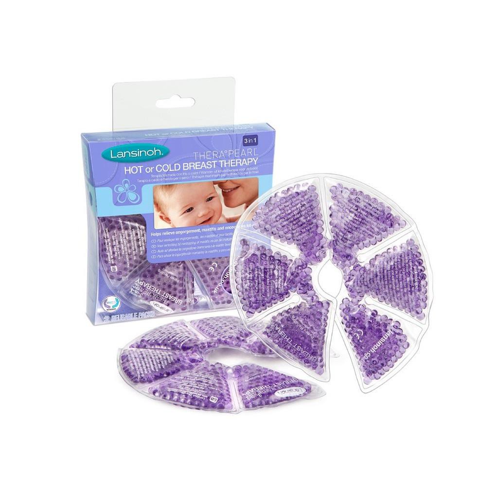 LANSINOH 3 in1 Breast Therapy Kompres Payudara Hot on Cold 2 Resuable pack