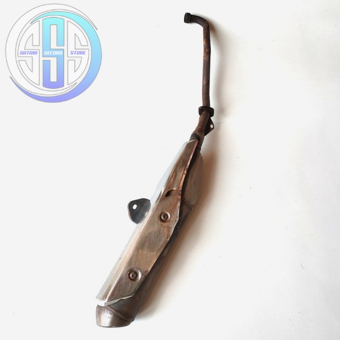 KENALPOT STANDAR KNALPOT HONDA SUPRA X 125 FI INJEKSI ORIGINAL SEKEN