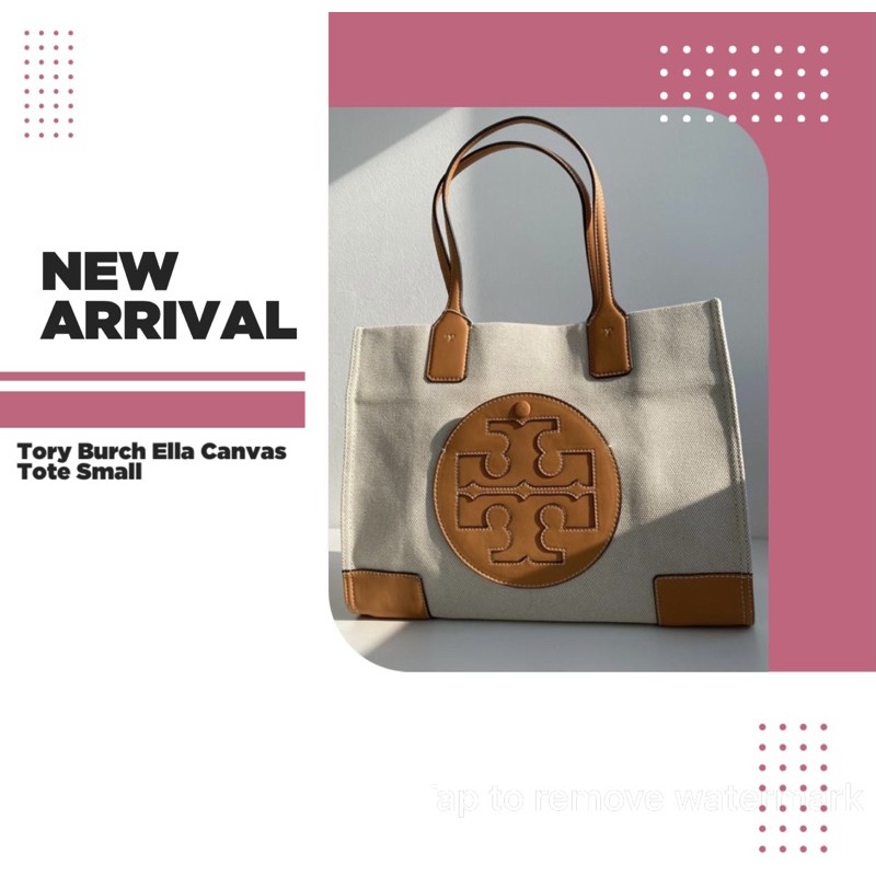 Tory Burch Ella Canvas Tote