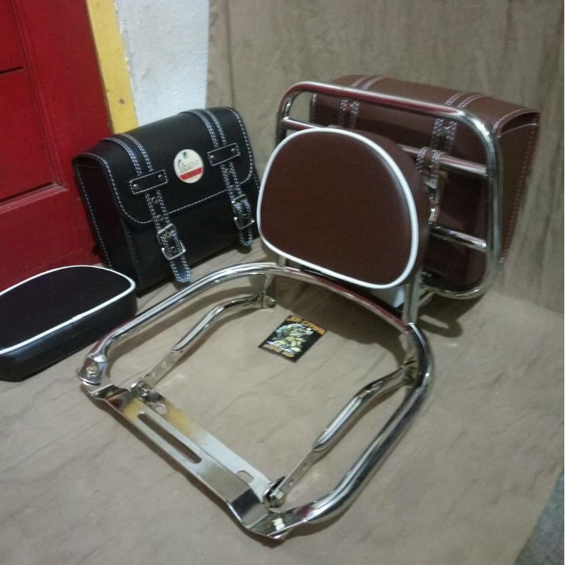Back Rack Vespa Excel exlusive px ps / aksesoris Vespa klasik