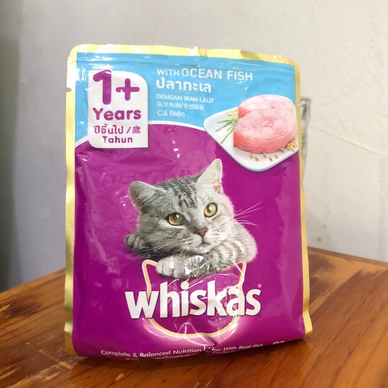 WHISKAS POUCH MAKANAN BASAH KITTEN/ADULT ALL VARIAN 80GR