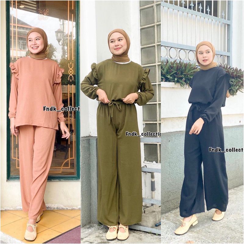ONE SET KIRANA// ONE SET LENGAN PANJANG